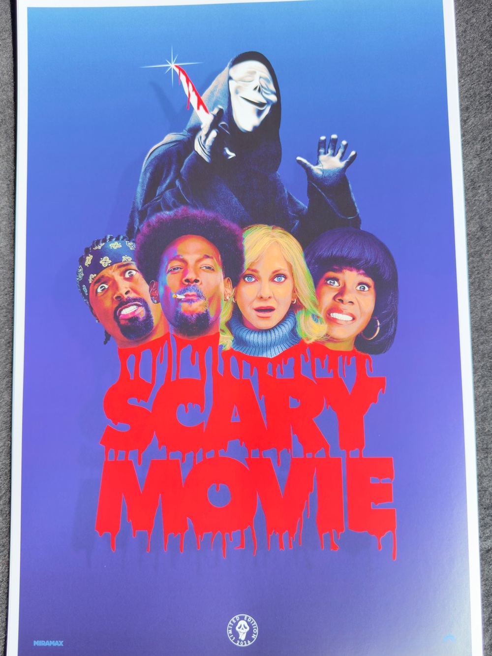 Scary Movie 6- Movie Theater- 12 X 18 Limited Edition PROMO Poster-GHOST FACE #2
